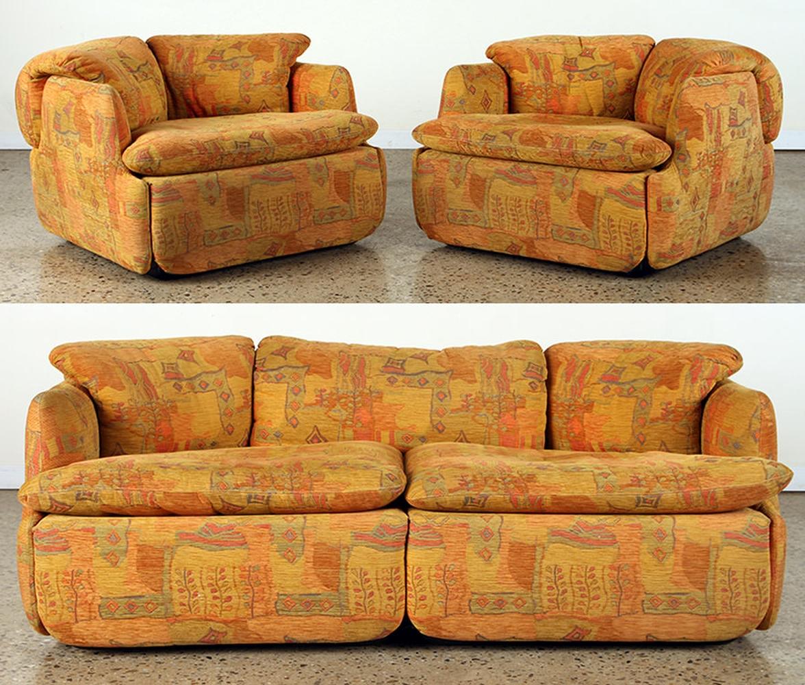 THE CONFIDENTIAL BY ALBERTO ROSSELLI SOFA CHAIRS