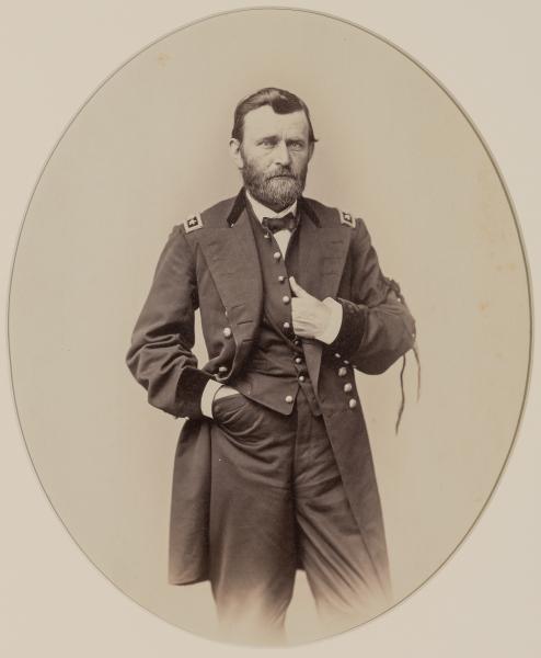 GUTEKUNST, FREDERICK (1831-1917) Ulysses S. Grant, Lieutenant-General, U.S.A., 1865, likely printed 1865-1870.