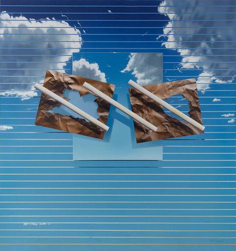 Mamoud Yasami (American, b. 1949) Composition of a Composition, 1983