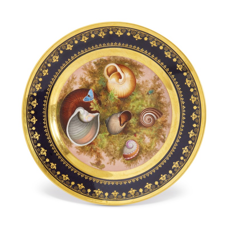 A PARIS (DARTE) PLATE, CIRCA 1820