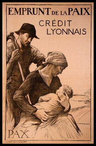 Vintage World War I Poster The Peace Loan 1919 Turner Auctions