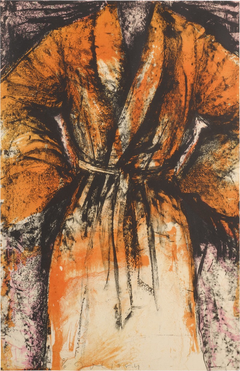 JIM DINE - A ROBE IN LOS ANGELES (D'OENCH & FEINBERG 169)