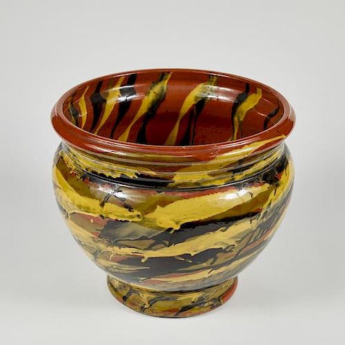 GLAZED VASE