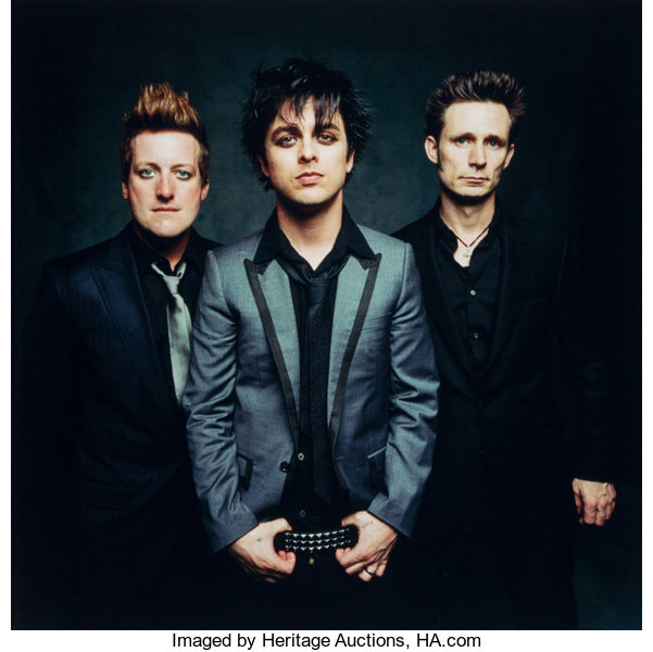 Danny Clinch (American, b. 1964). Green Day, Grammys, 2008. Digital pigment print