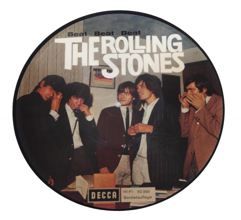 BILL WYMAN ROLLING STONES PICTURE DISC