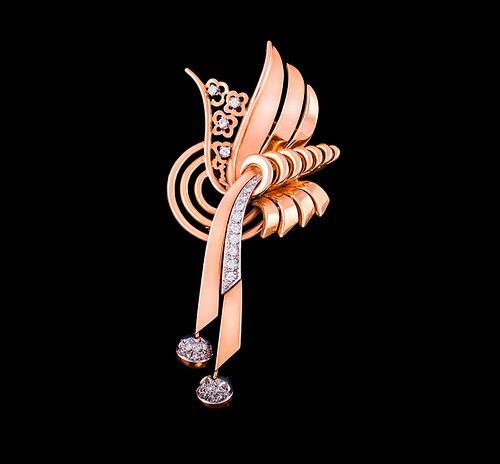 ART-DECO BROOCH