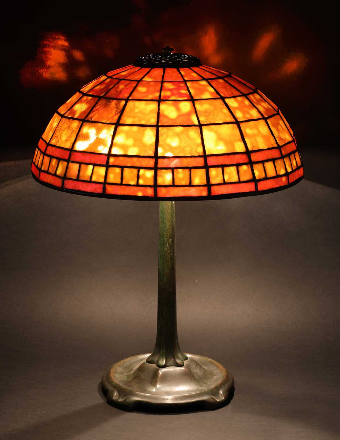 A Tiffany Studios table lamp