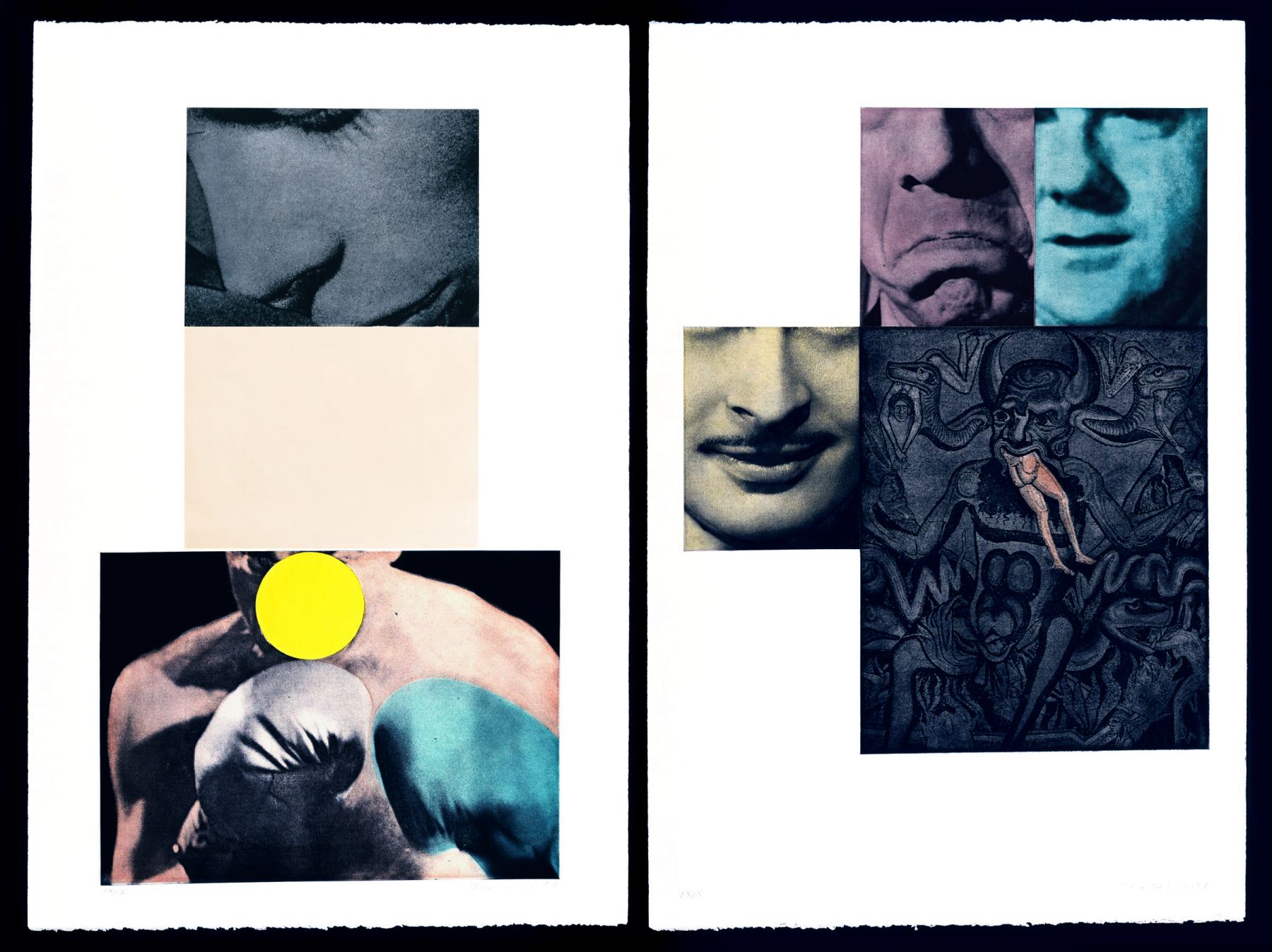 John Baldessari Heaven and Hell, 1988