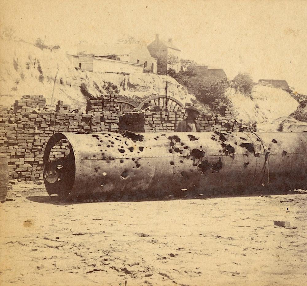 Antique Real Photo Stereoview American Civil War