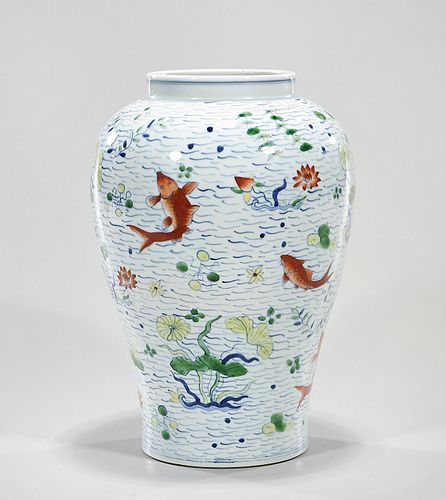 Chinese Doucai Porcelain Vase