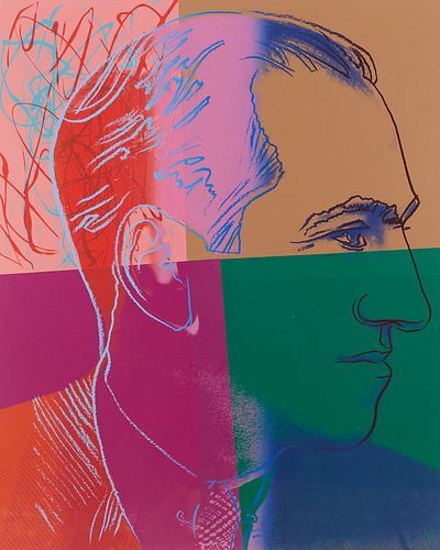 Andy Warhol George Gershwin Screenprint