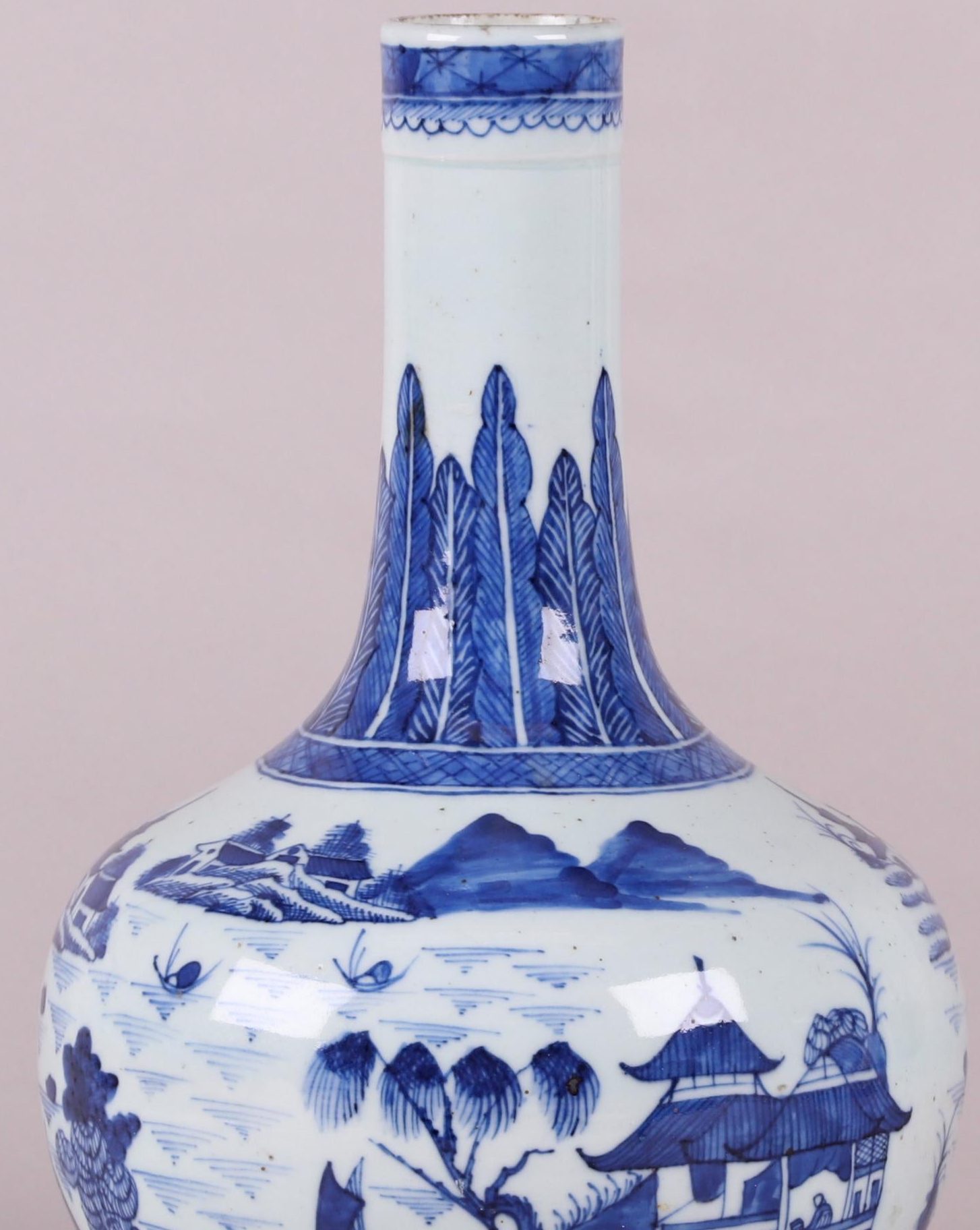 A Large Chinese Canton Porcelain Vase