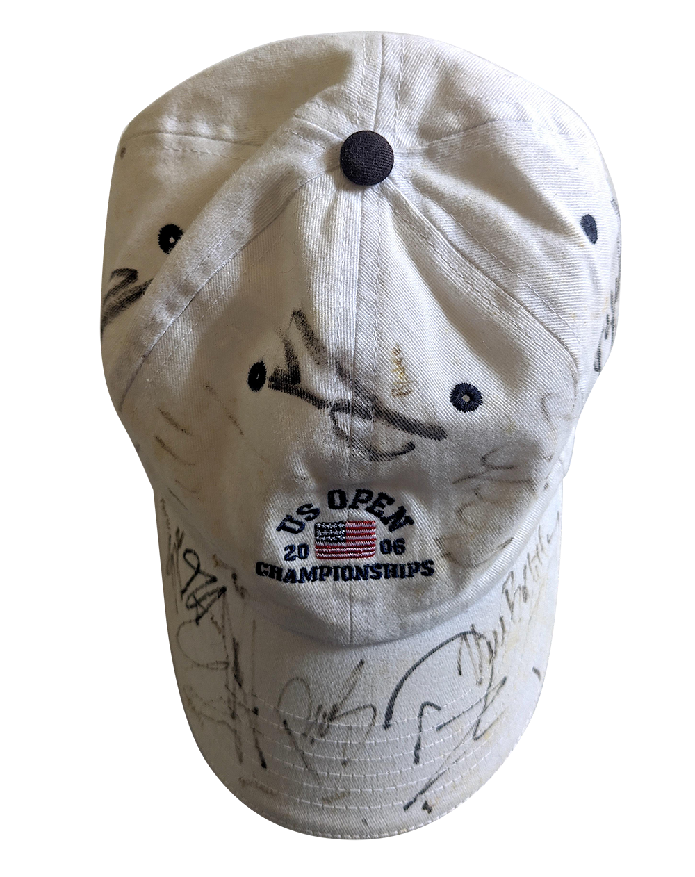 Signed Hat US OPEN 2006 NASDAQ-100, Nadal, Federer, Roddick, Safin, etc