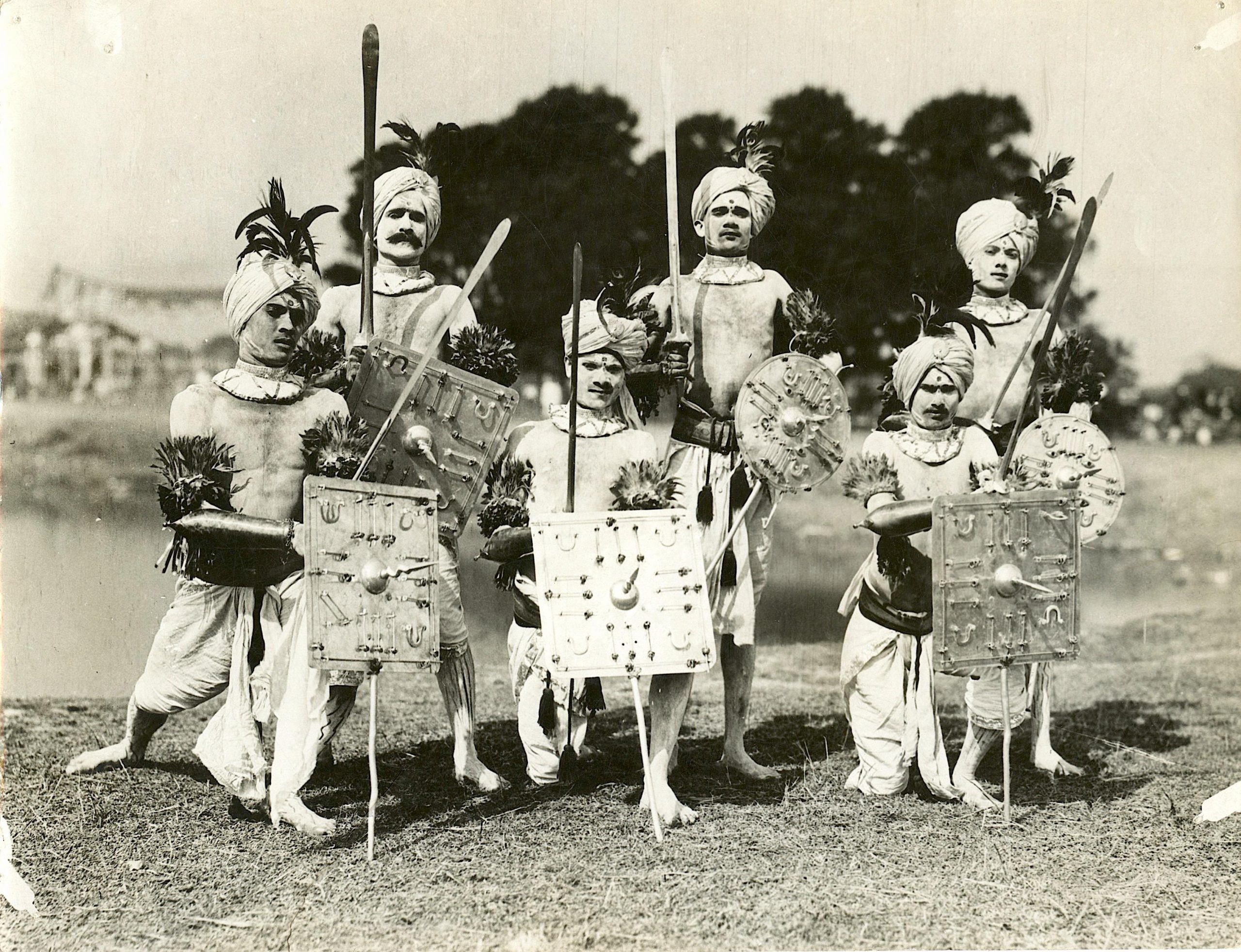Historical Photo Native Dancers Calcuta India