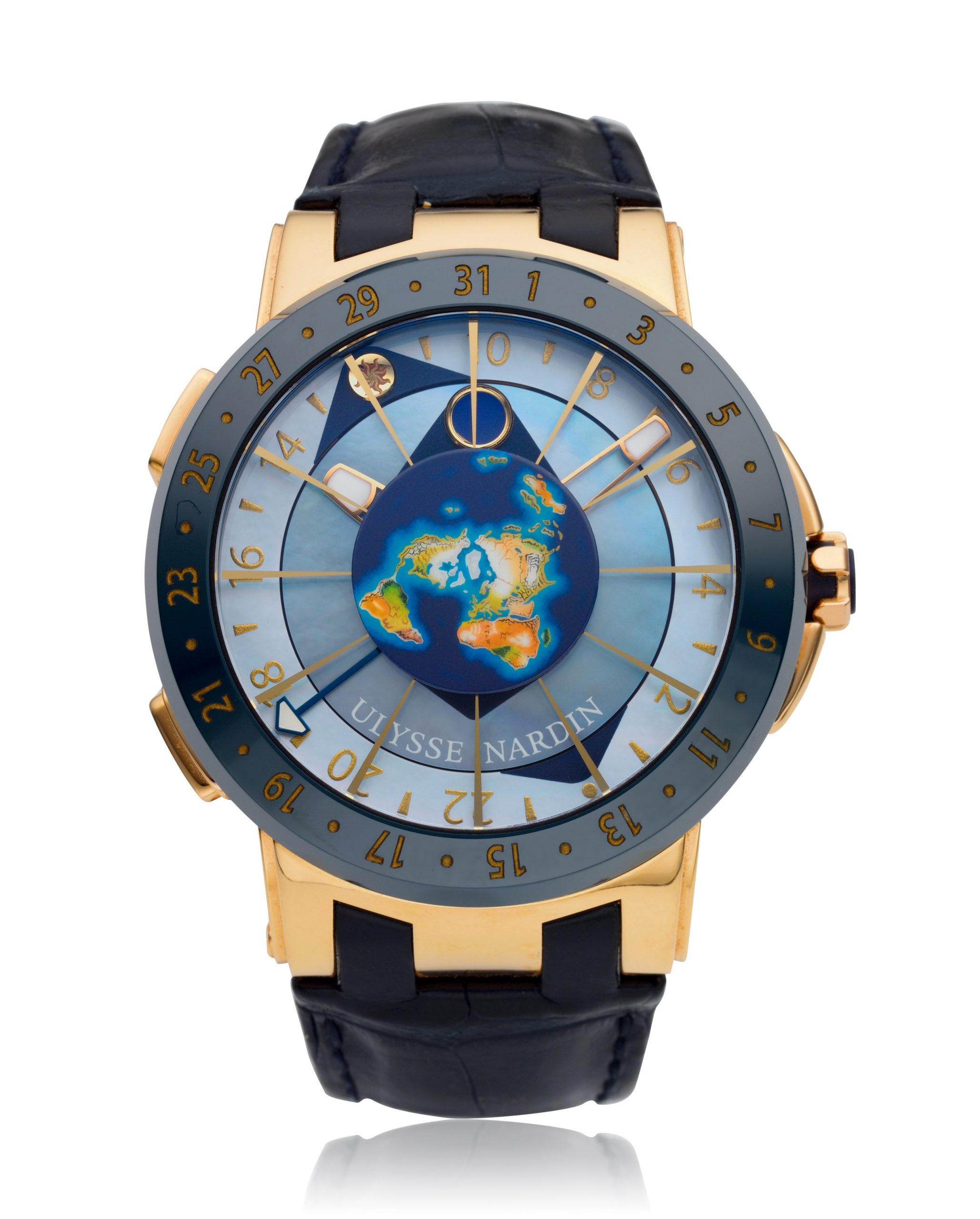 ULYSSE NARDIN, MOONSTRUCK, ASTRONOMICAL COMPLICATIONS, 18K PINK GOLD & CERAMIC, REF. 1062-113, LIMITED EDITION NO. 033 OF 500