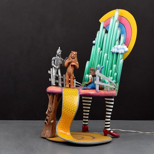 Daniel Meyer Illuminated Sculptural Chair, Unique