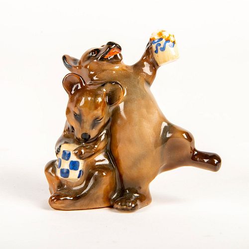 Rare Royal Doulton Figure, Bears Drinking HN940