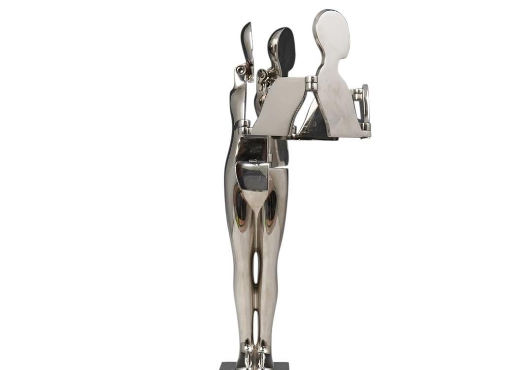 Ernest Trova (American.1927-2009) Stainless Falling Man