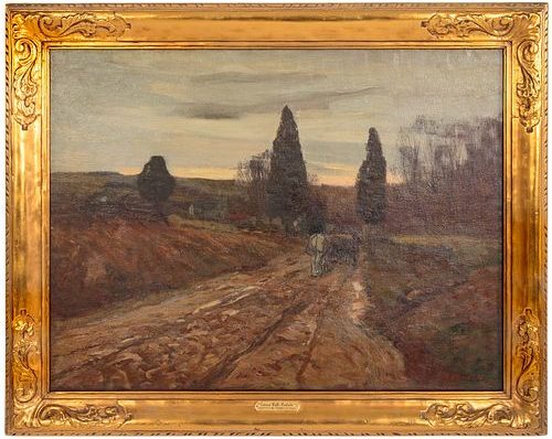 Edward Willis Redfield. At Twilight, oil