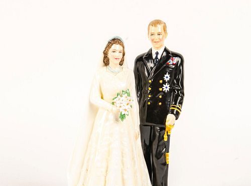 Royal Doulton Figurine, The Queen & Duke of Edinburgh HN3836