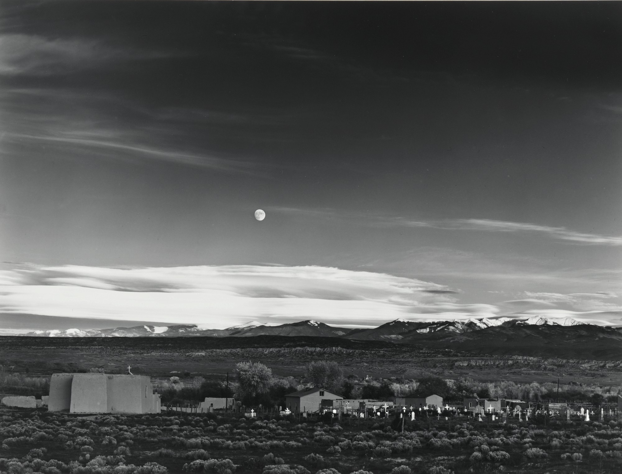 Moonrise, Hernandez, New Mexico