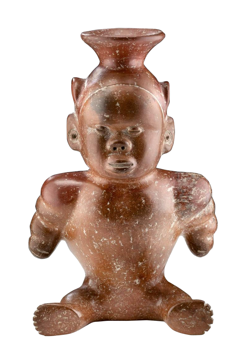 Colima Redware Dwarf Vessel - ex Sotheby's