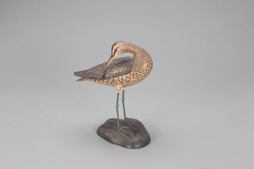 The du Pont Preening Curlew, A. Elmer Crowell (1862-1952)