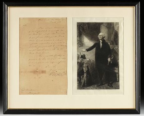 GEORGE WASHINGTON (1732-1799) AS COMMANDER IN CHIEF OF THE CONTINENTAL ARMY AT NEW WINDSOR, AUTOGRAPH LETTER SIGNED MANUSCRIPT TO CAPT. BUCHANAN AT WE