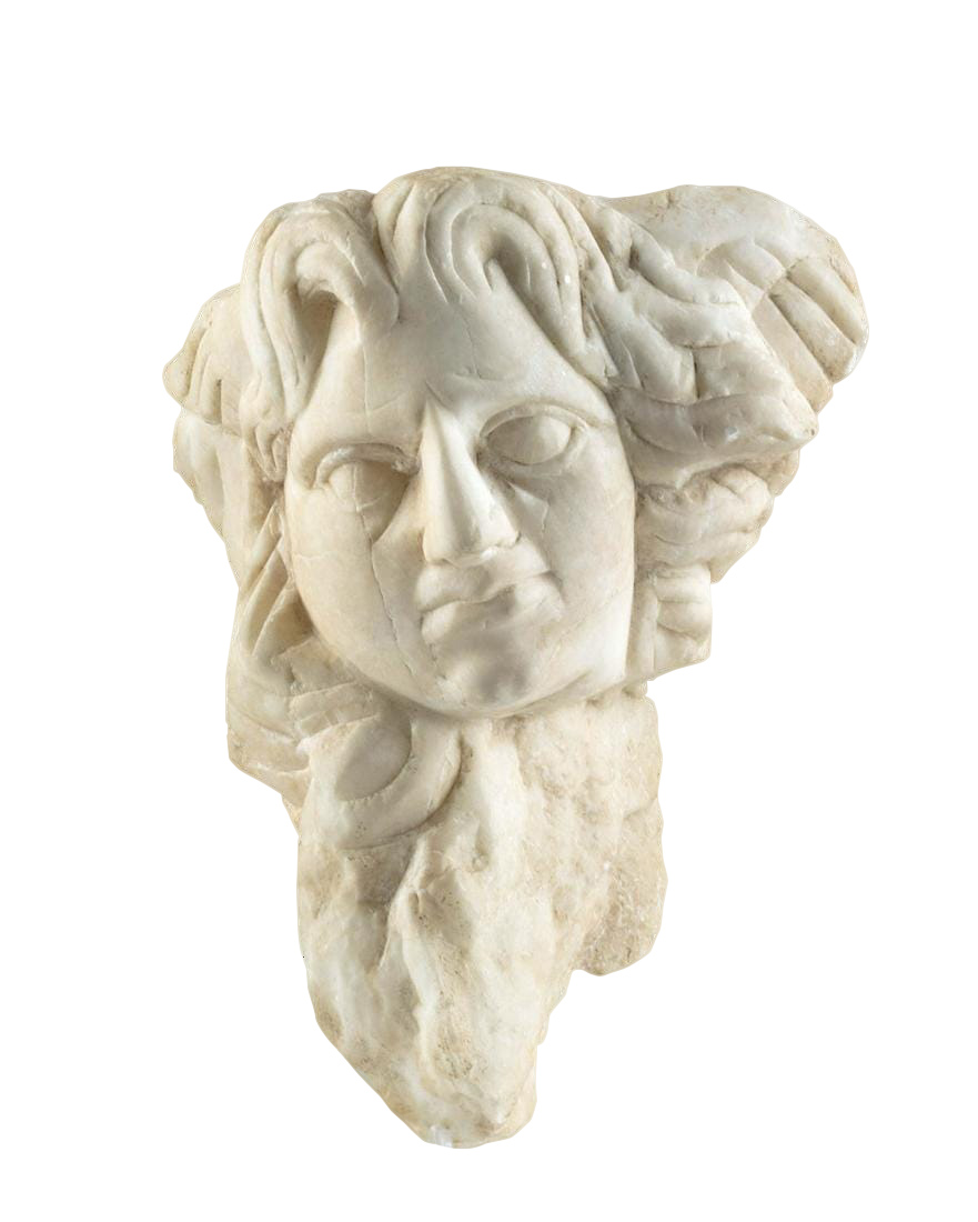 Roman Marble Sarcophagus Fragment - Somnos