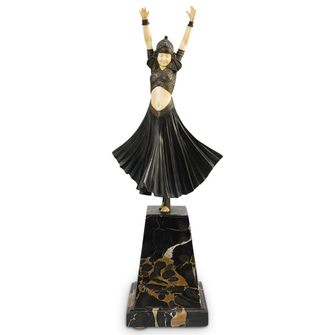 Demetre Chiparus (Romanian,1886-1947) "Hindu Dancer"