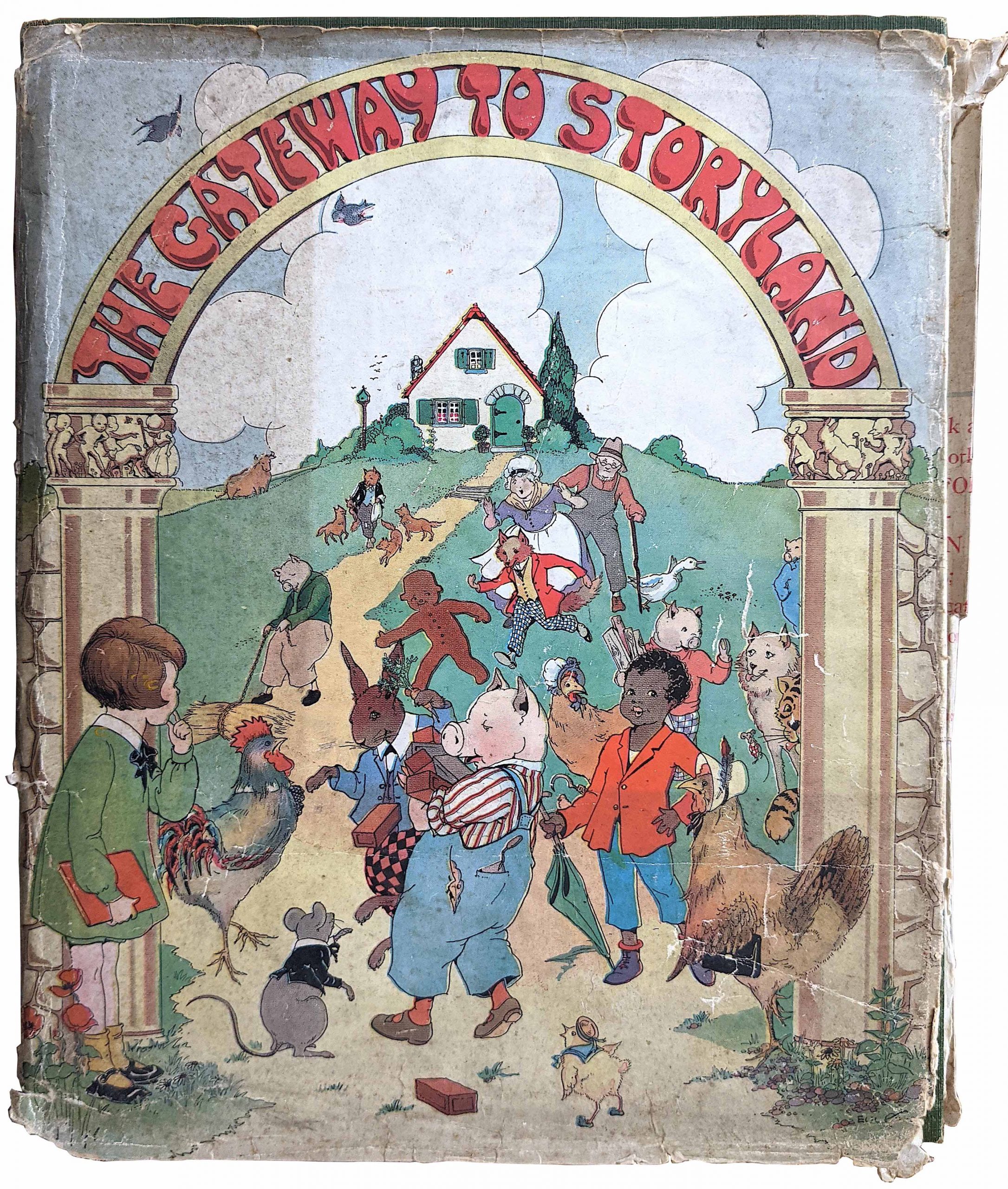 Early 1928 Book The Gateway to Storyland, Watty Piper