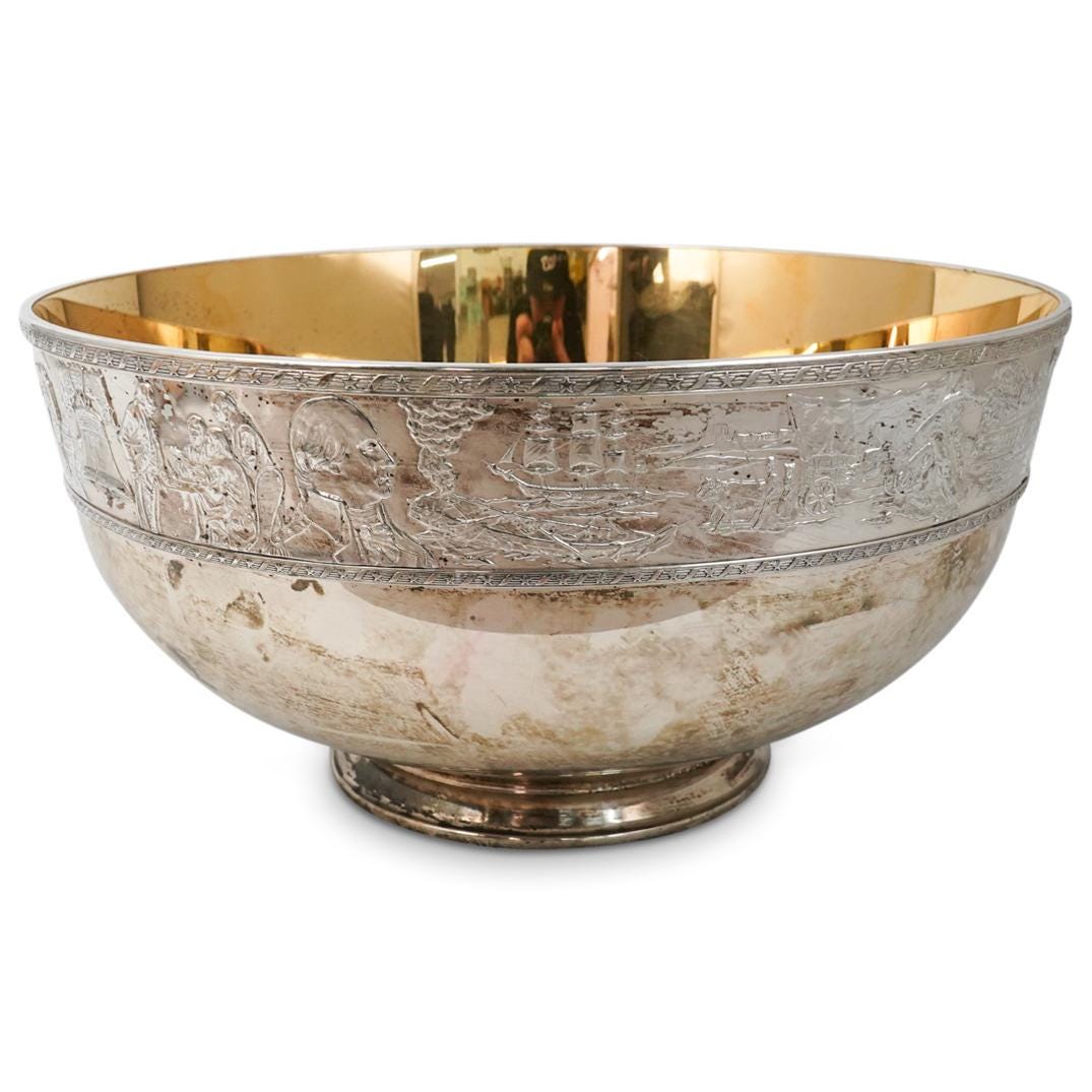 Franklin Mint Sterling Silver Bicentennial Bowl