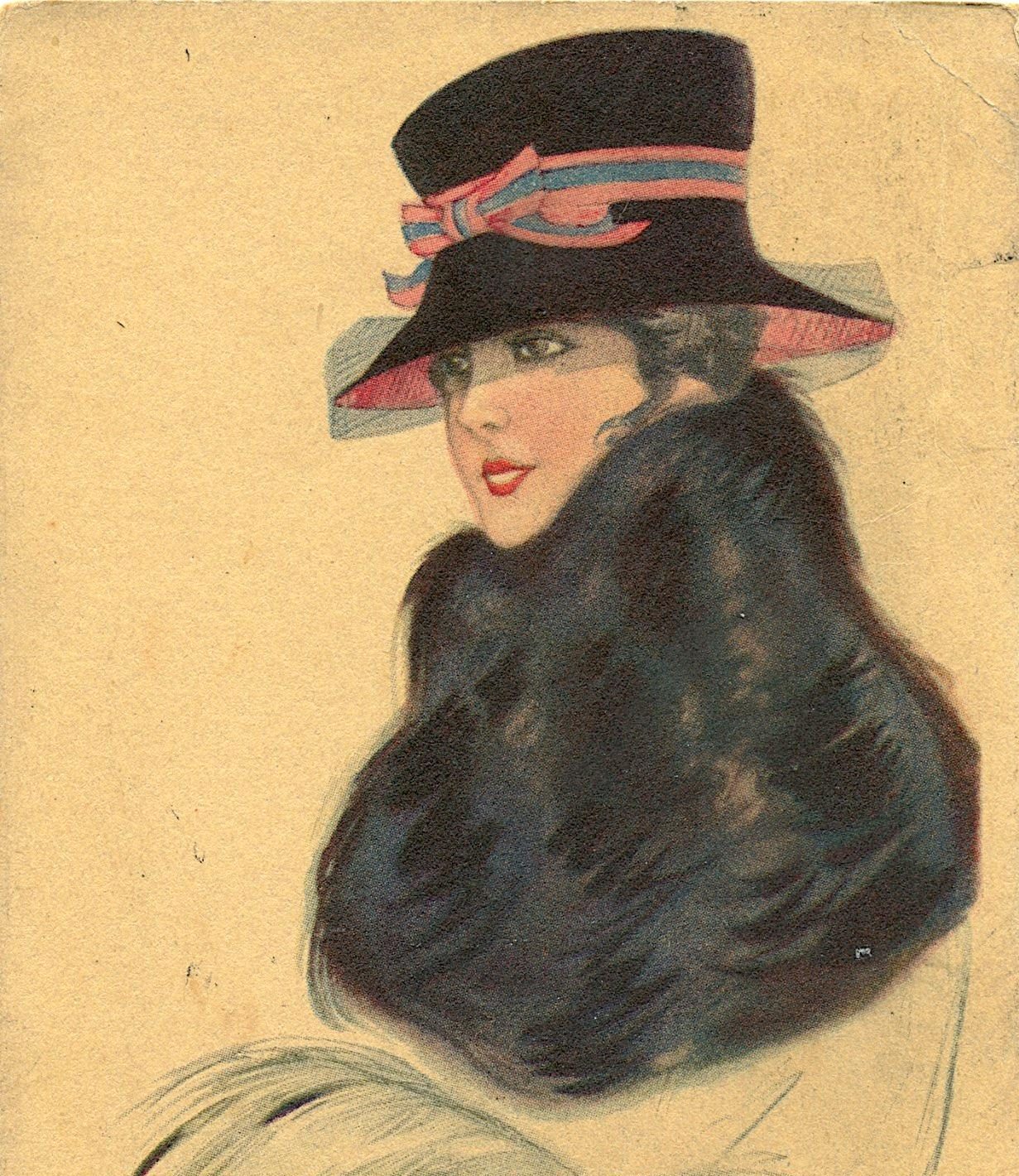 Early Postcard Unusual Rare NANNI