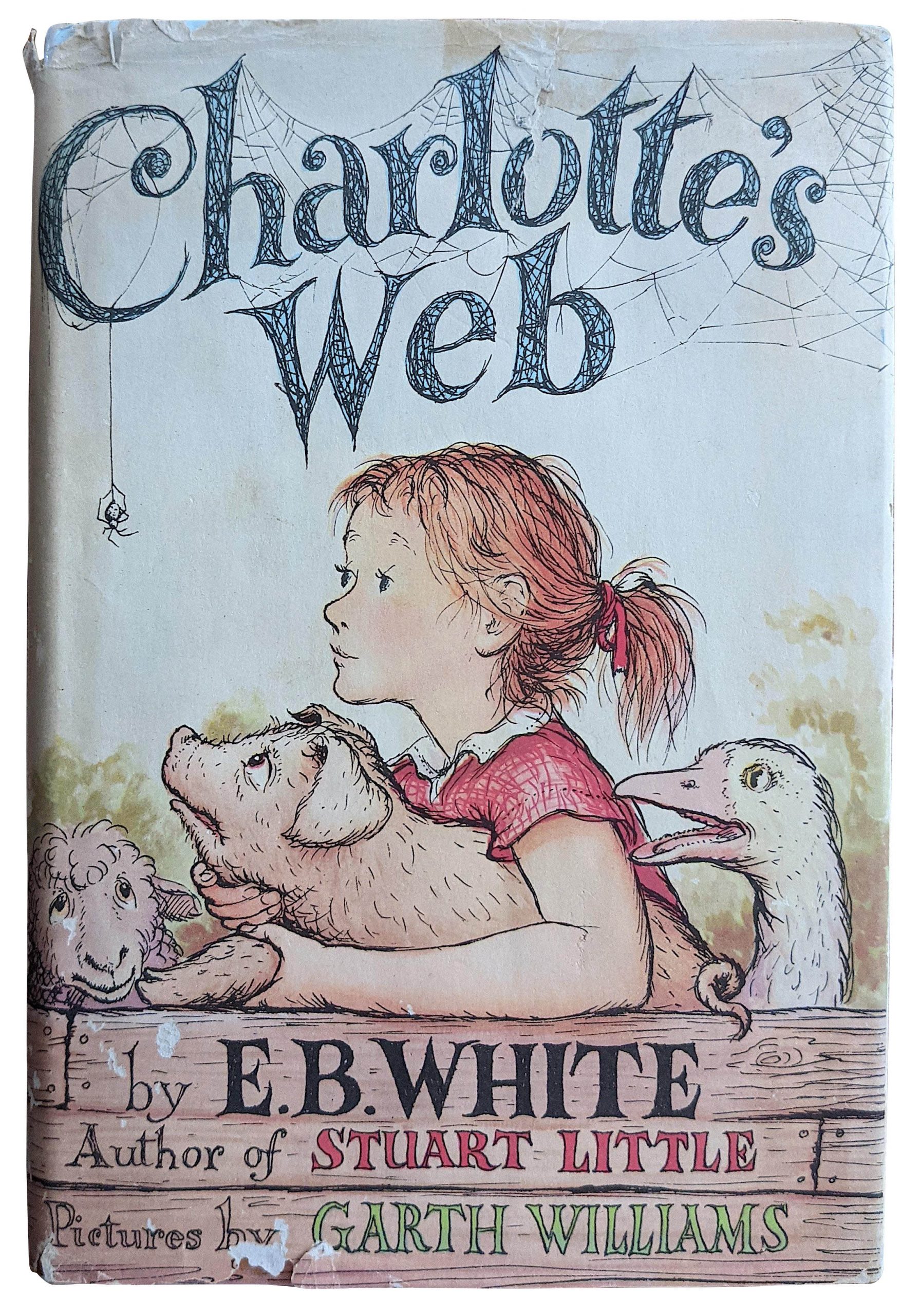 Vintage Book CHARLOTTE'S WEB by E. B. White, 1952