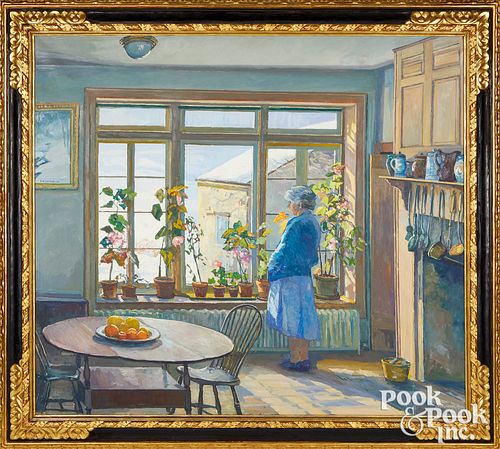 Edward Willis Redfield oil on canvas South Window