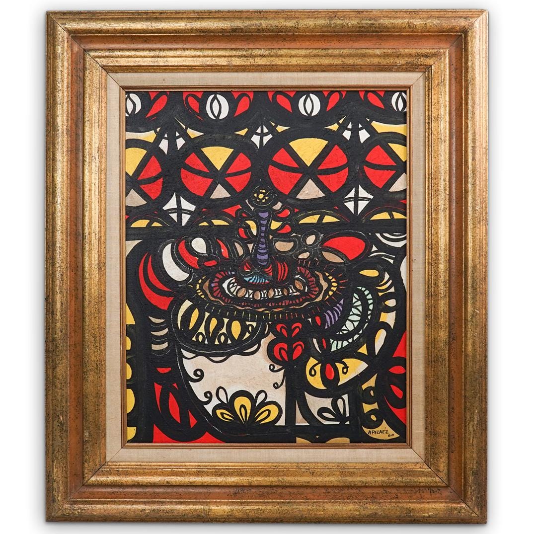 Amelia Pelaez (Cuban, 1896-1968) Oil Painting