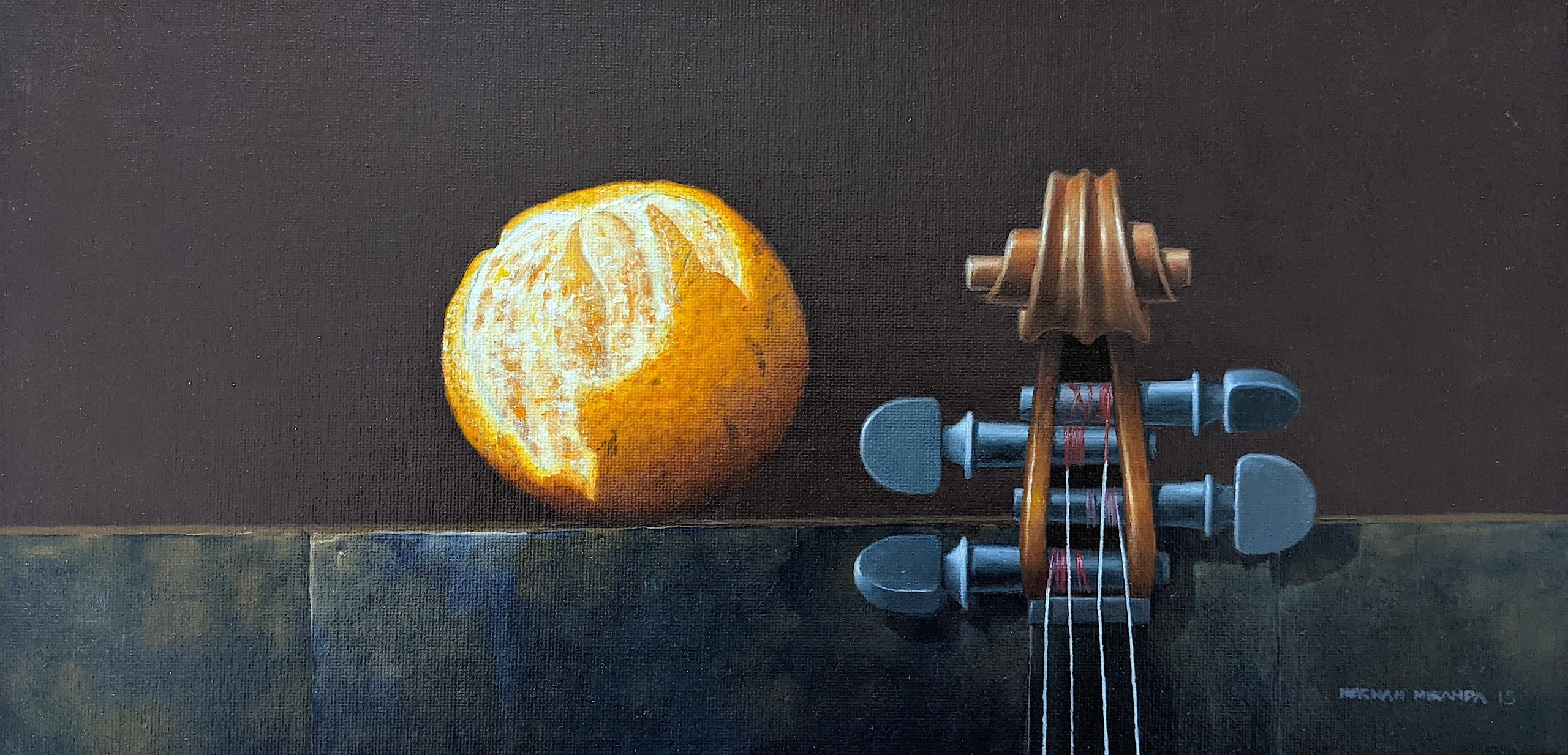 HERNAN MIRANDA (1960 -) Still Life Oil Realism