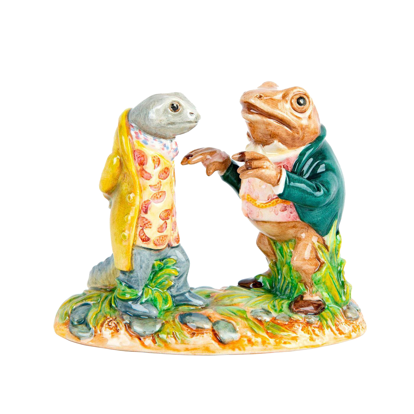 Royal Doulton Prototype Figurine Jeremy Fisher, Isaac Newton