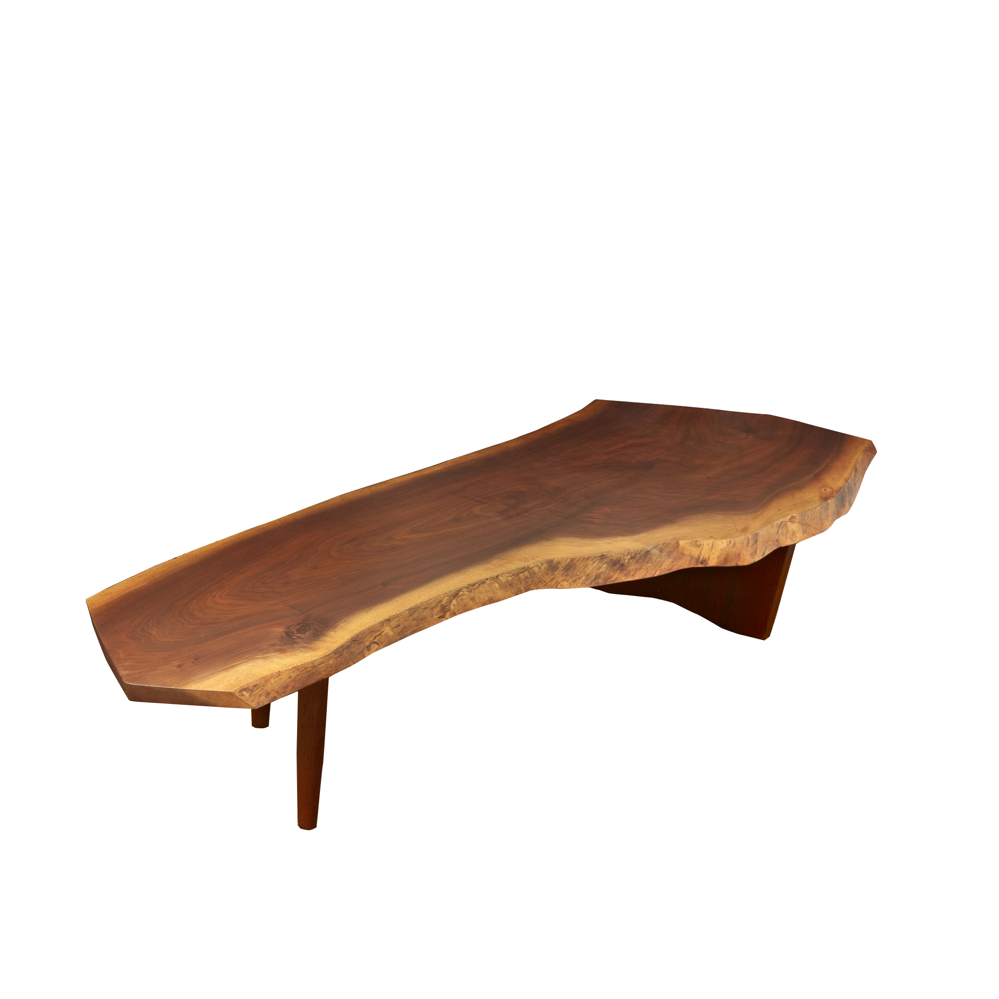 George Nakashima "R" Bench / Coffee Table, New Hope, Pennsylvania, 1978