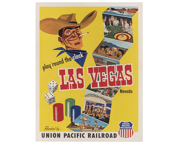 Las Vegas Union Pacific. Circa 1952.