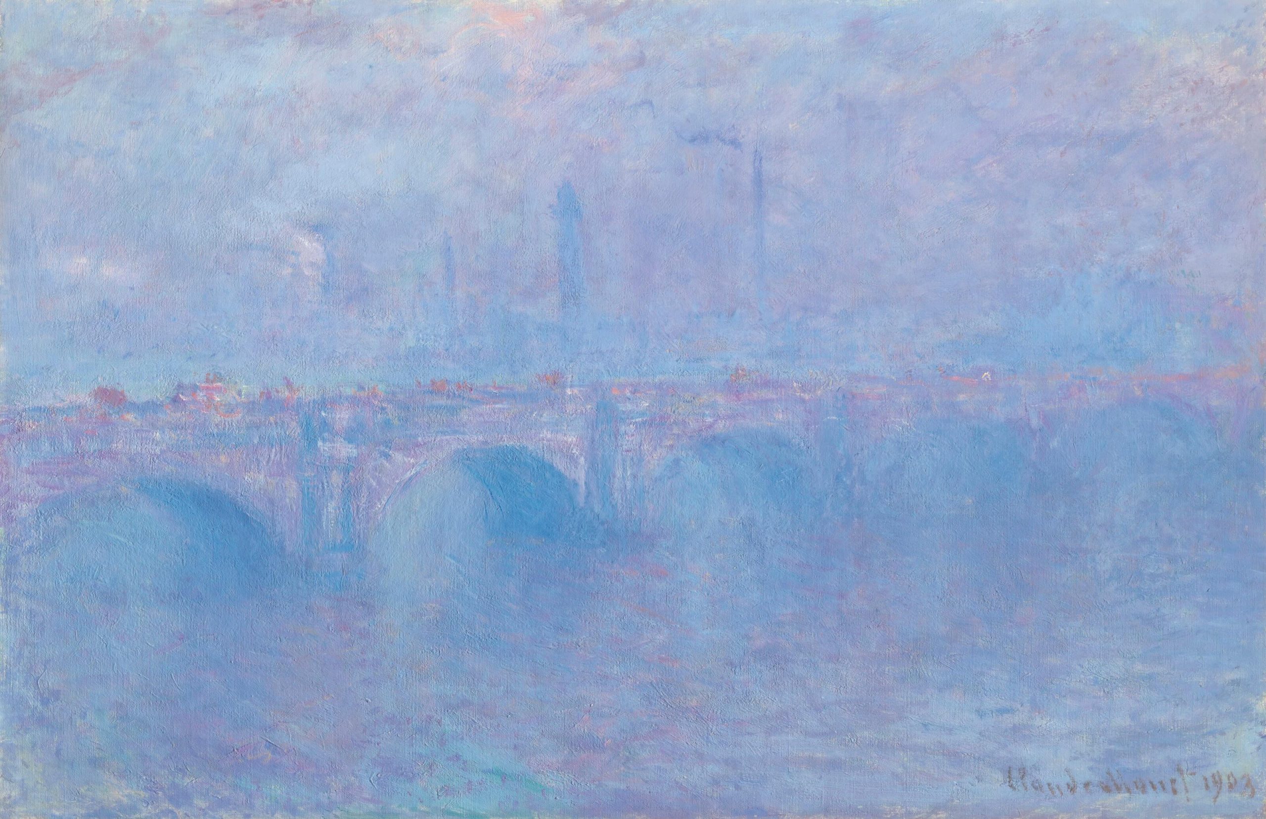 Claude Monet (1840-1926) Title: Waterloo Bridge, effet de brouillard