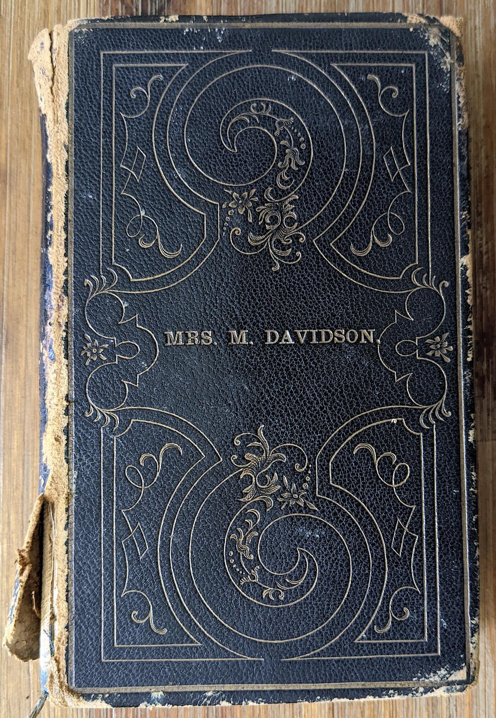 Antique Book Methodist Hymnal, NY 1849