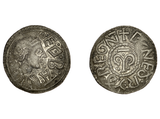 Kings of Mercia, Cynethryth (wife of Offa), Penny (1)