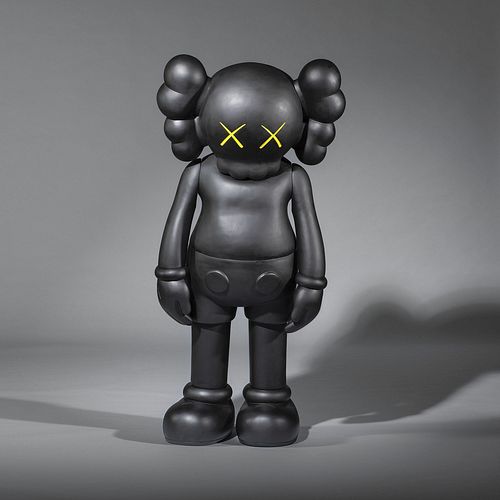 KAWS (American, b. 1974) FOUR FOOT COMPANION (Black), 2007