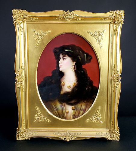 Louis XV Clock & KPM Porcelain Lead Prime Auction Gallery Sale