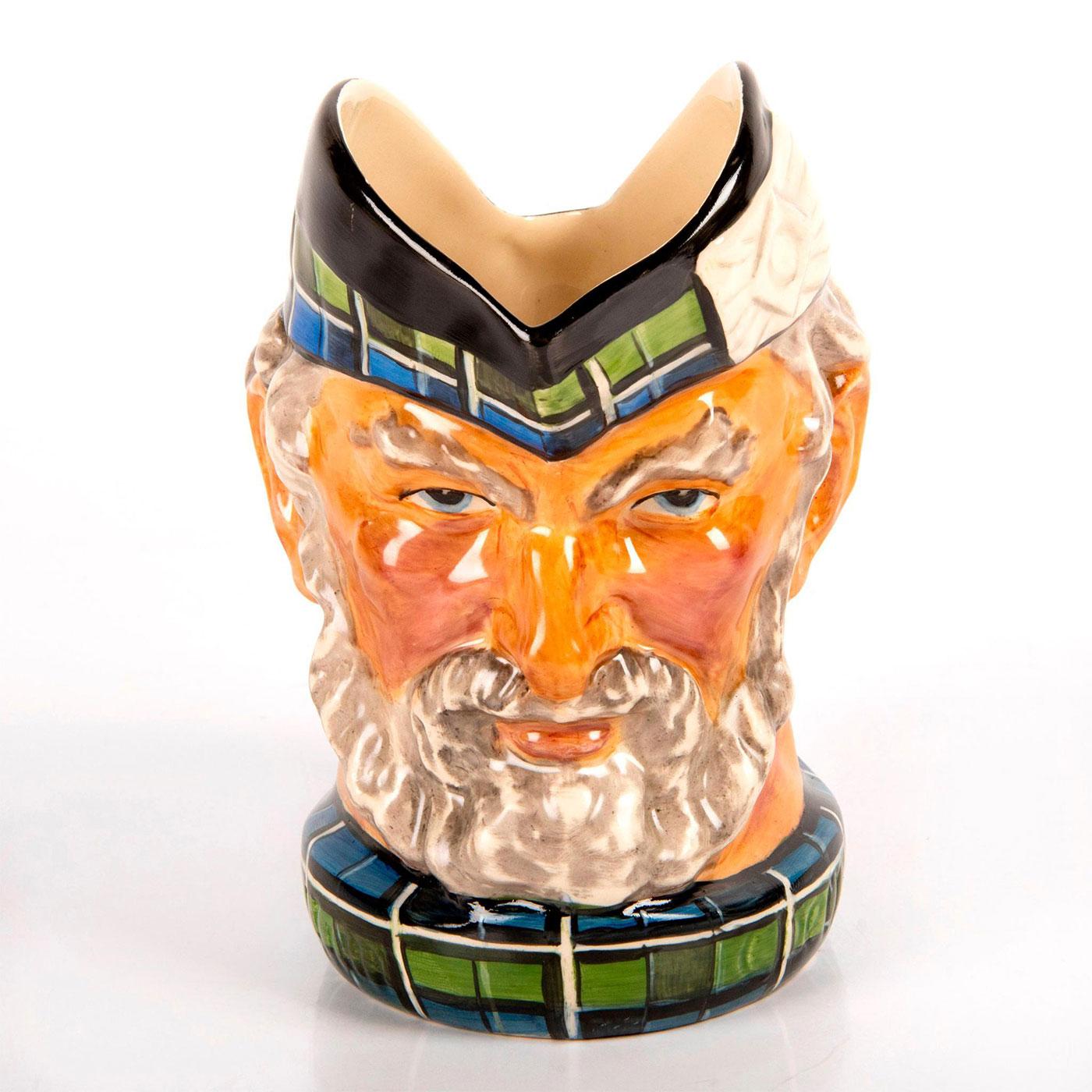 ROYAL DOULTON VERY VERY RARE PROTOTYPE MCCALLUM CHARACTER JUG