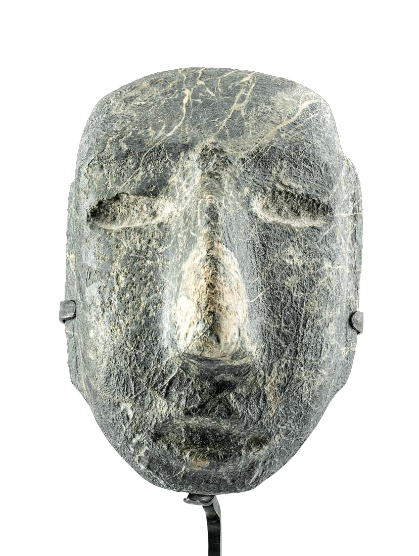 Striking Guerrero Chontal Stone Mask Amazing Veining!
