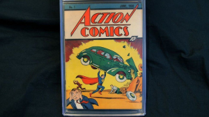 Action Comics #1. Image from AFP/Getty Images.
