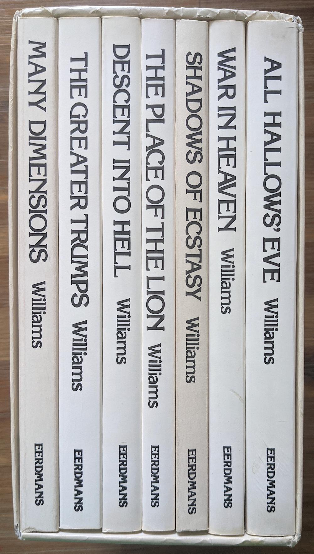 Set 7 Books The Novels Of Charles Williams