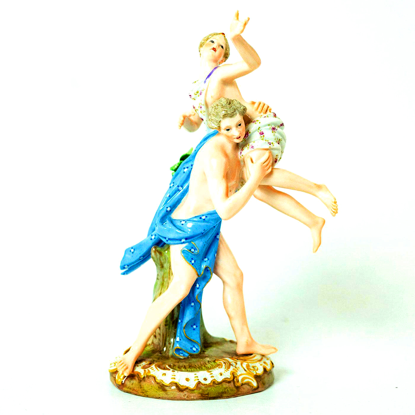Meissen Porcelain Figurine, Robbery Of The Sabinerin 1919